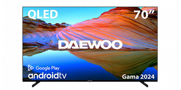 Daewoo smart TV 70 pulgadas chollo