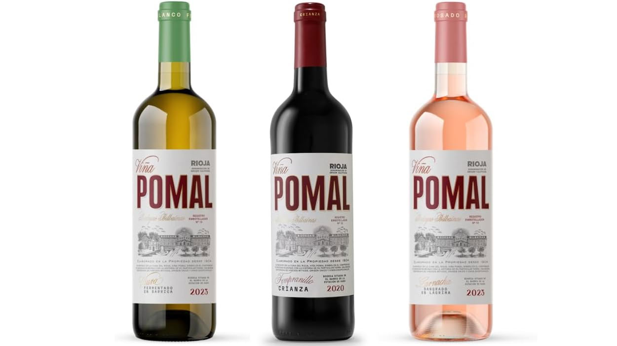 Pack degustación 3 botellas vino Viña Pomal baratas