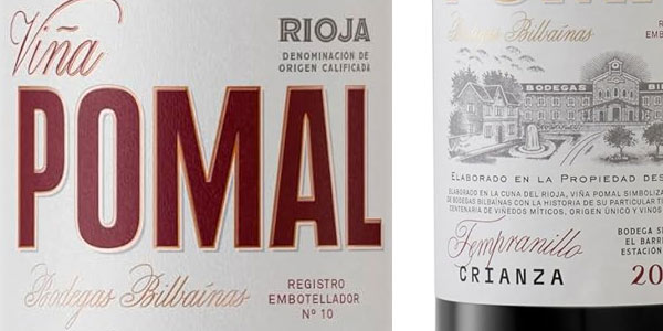 Pack degustación 3 botellas vino Viña Pomal oferta