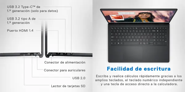 Portátil Dell Inspiron 15 3530