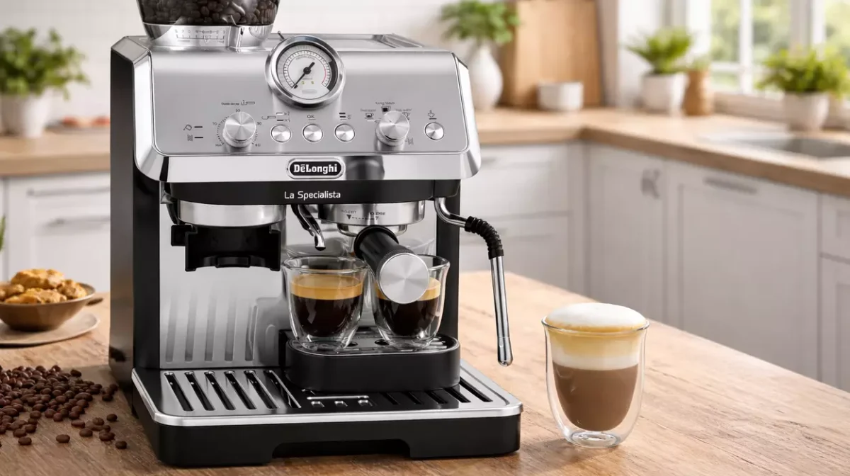 Café de especialidad en casa: cafetera superautomática De'Longhi La Specialista Arte rebajada un 38% en Amazon