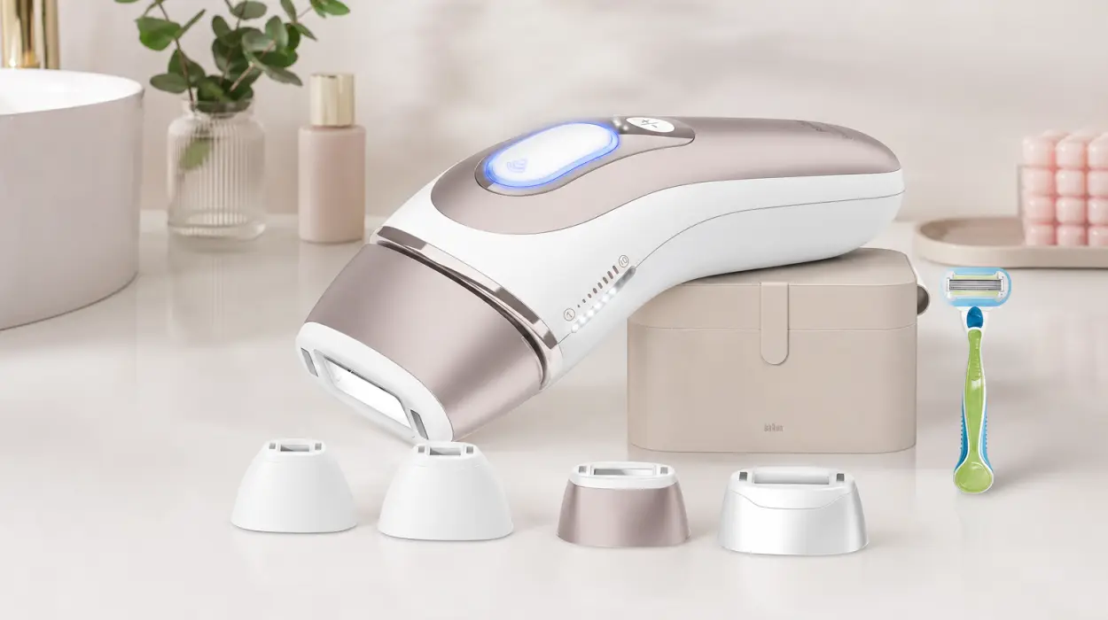 Depiladora luz pulsada Braun Skin i·expert Smart IPL PL7387