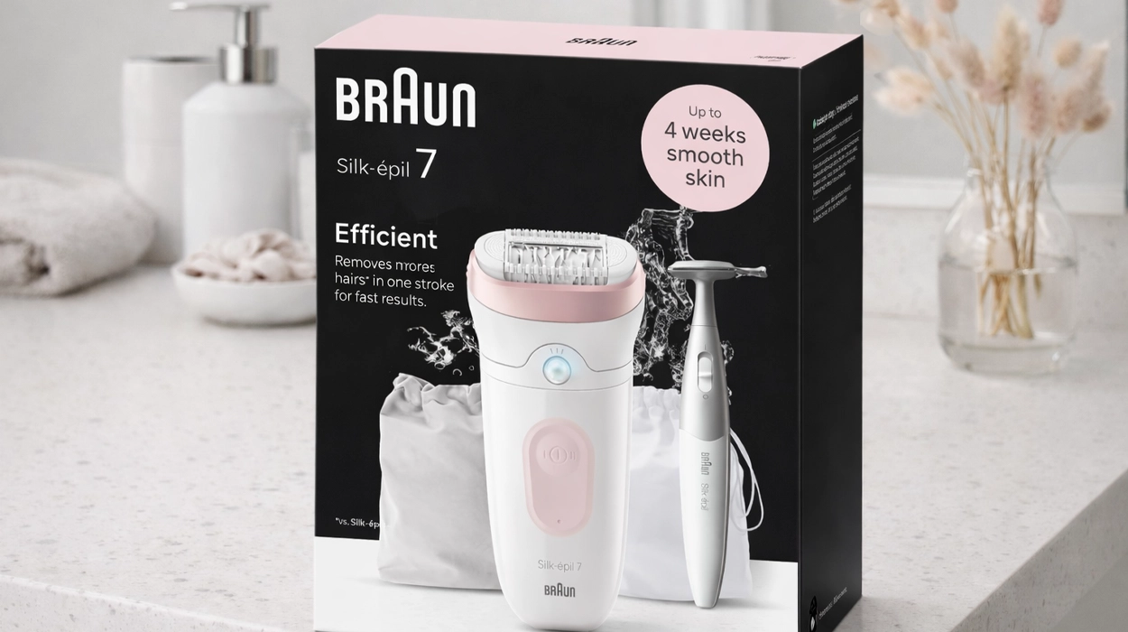 depiladora eléctrica Braun Silk-épil 7