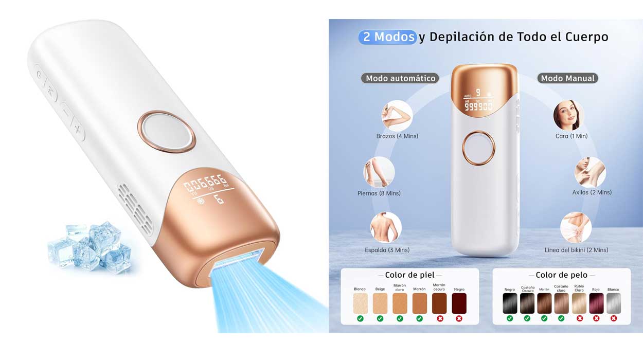 Depiladora IPL Prettivo barata