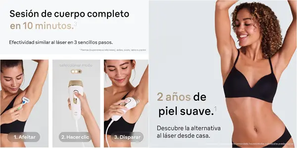 Depiladora láser Braun Silk-expert Pro 5