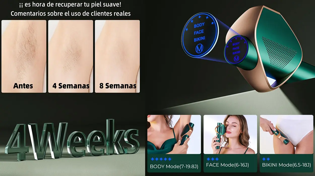 Depiladora láser Blissky de luz pulsada barata