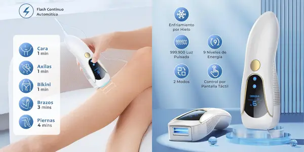 Depiladora láser IPL Deplite EPA10