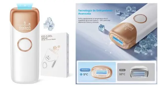Depiladora laser IPL enfriamiento barata