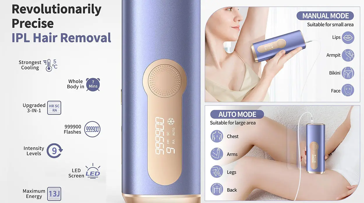 Depiladora láser IPL Haarlosy con refrigeración barata