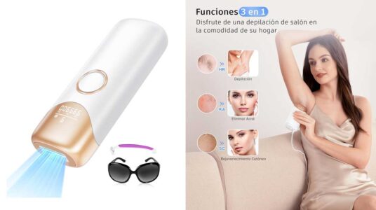 Depiladora luz pulsada Prettivo barata