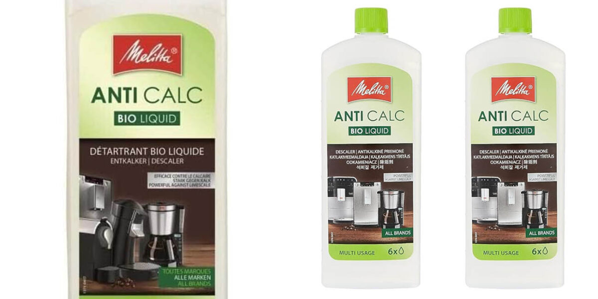 Pack x2 Descalcificadores Melitta Bio Multi para cafeteras