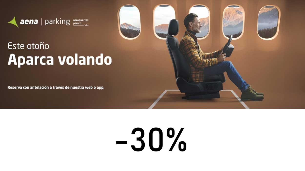 -30% de descuento en Parking Barajas