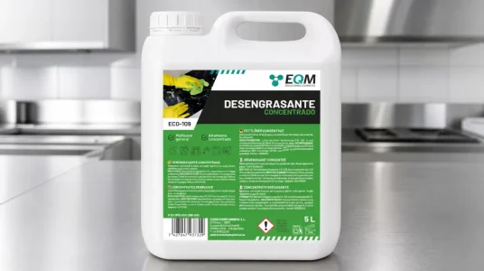 Desengrasante concentrado EQM ECO-109 de 5 litros para diversas superficies