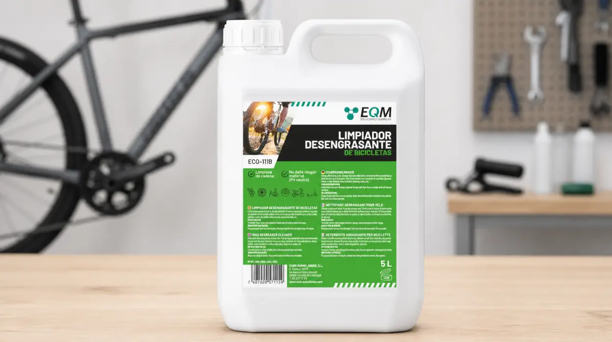 Desengrasante neutro EQM ECO-111B para bicicletas de 5 litros