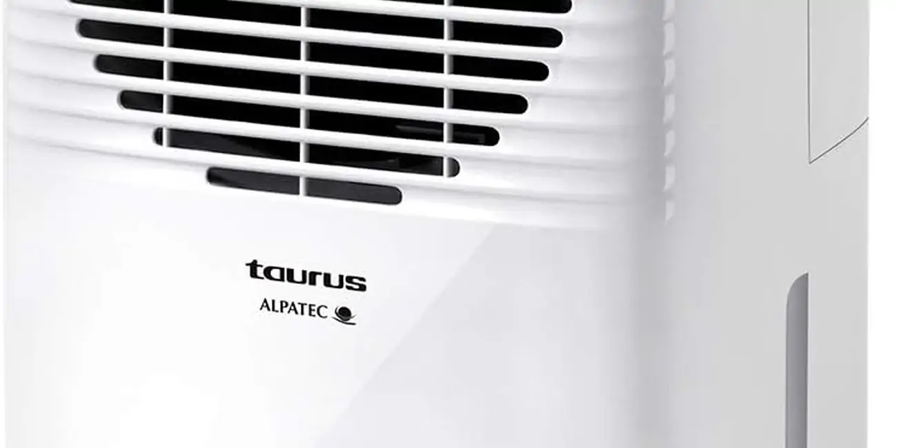 Deshumidificador Taurus Pleseant con detector de nivel de humedad
