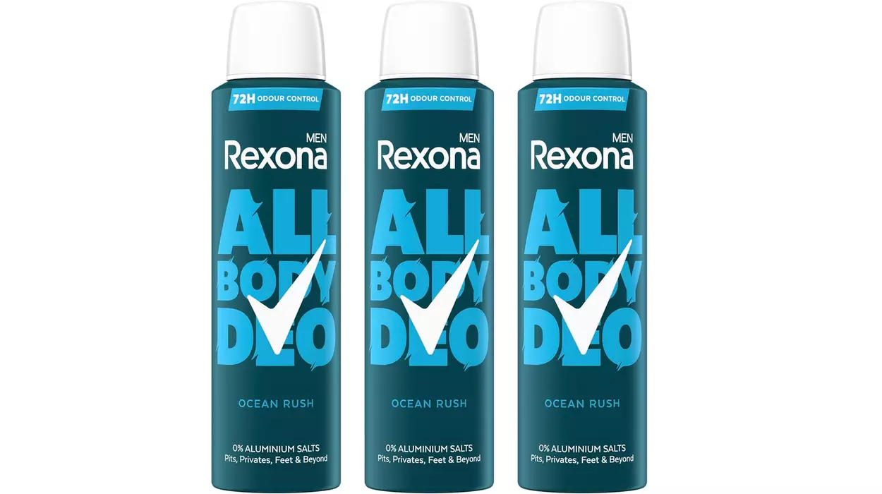 Desodorantes Rexona All Over Body Ocean Rush