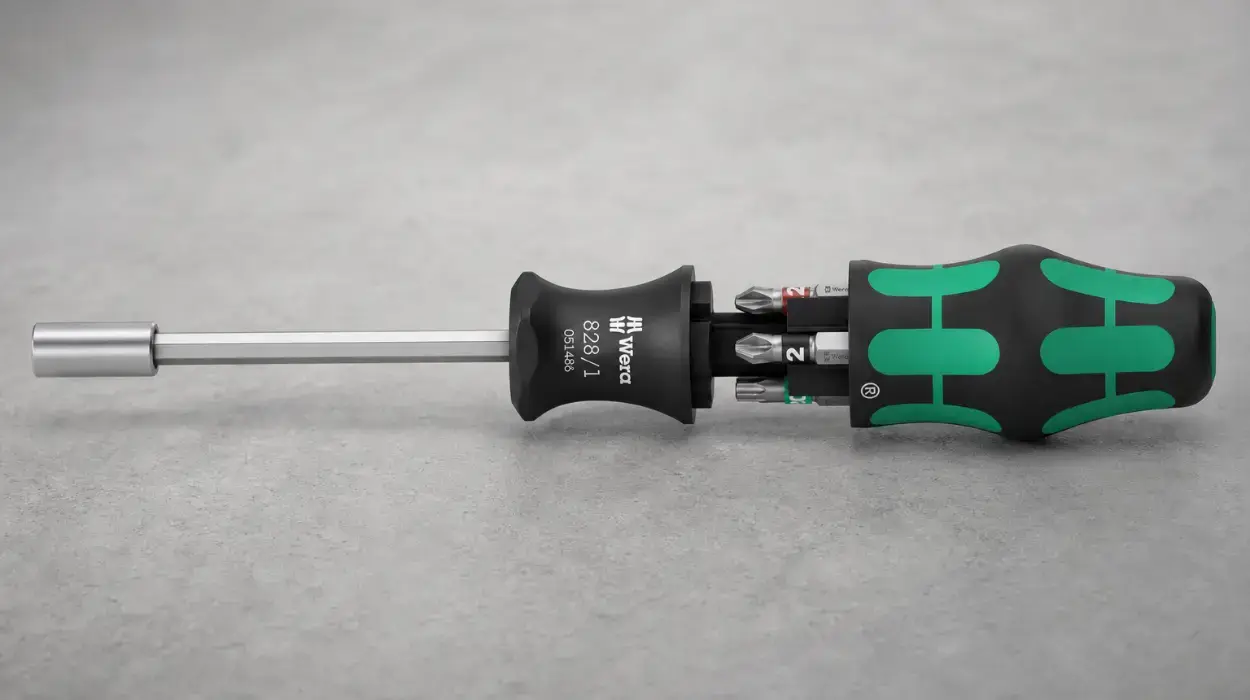 Destornillador Wera Kraftform Kompakt 27 Set con recámara de 6 puntas BiTorsion