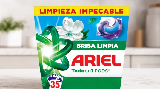 Ariel PODS Todo en 1, detergente en cápsulas para 35 lavados