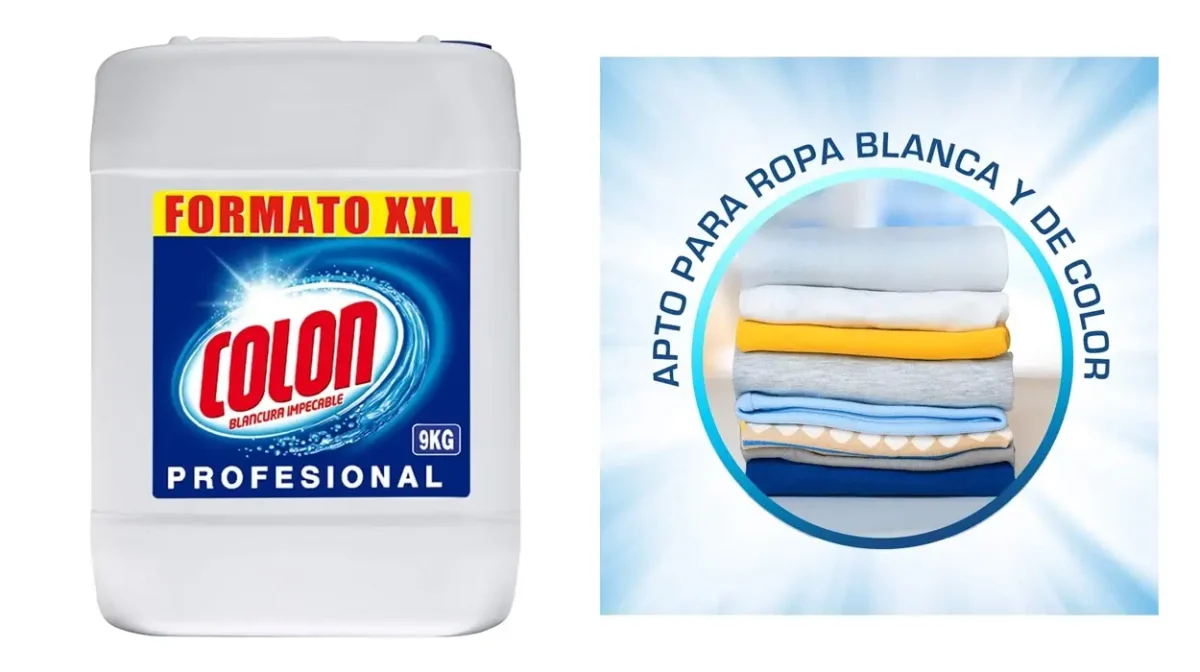 Detergente para lavadora Colon Profesional de 9 kg