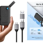 disco externo SSD Orico hasta 2000 Mb s con cable USB-C barato