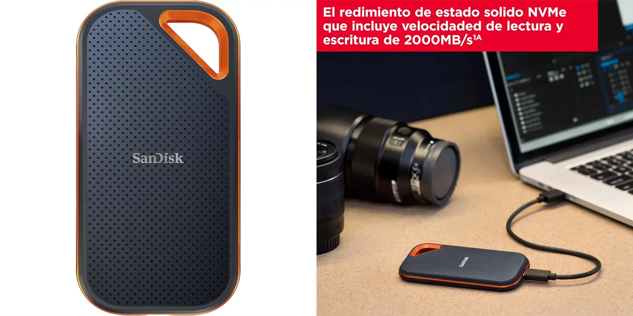 Disco SSD portátil SanDisk Extreme PRO