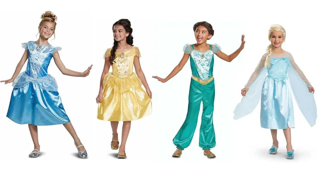 Disfraces princesas Disney niñas baratos