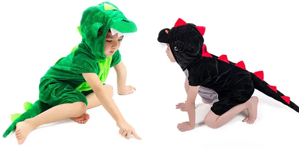 Disfraz de dinosaurio infantil