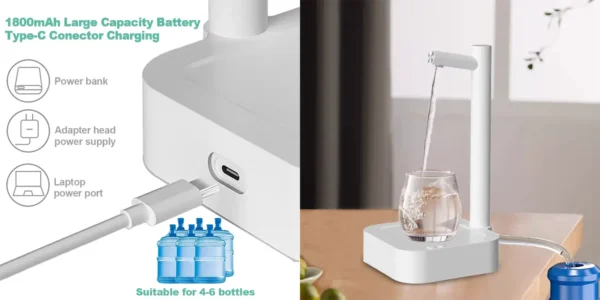 Bomba de agua automática para garrafas