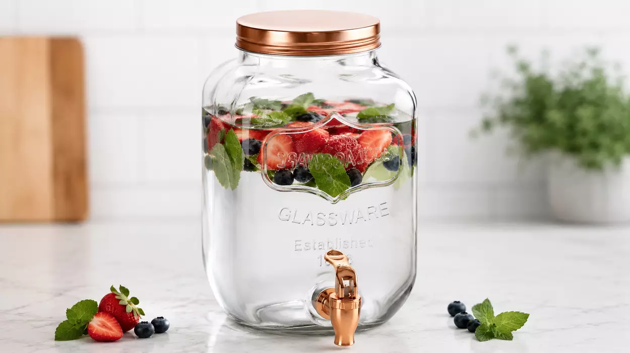 Dispensador de bebidas Quid Habitat de 4L, apto para frigorífico