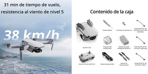 Diji Mini 2 SE dron barato
