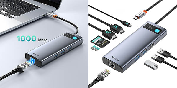 HUB Baseus USB-C 9 en 1