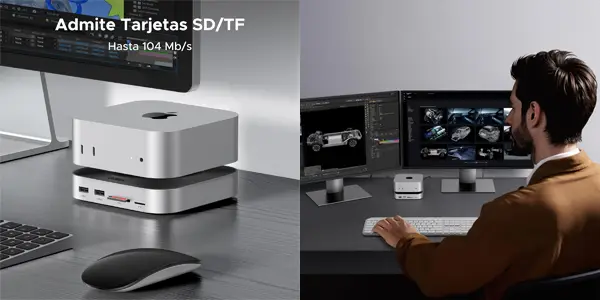 Docking Station UGREEN compatible con Mac Mini M4 y M4 Pro