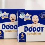 2 packs de Dodot Sensitive Talla 3