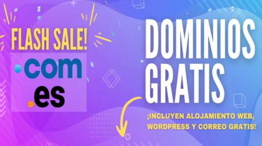 Dominios gratis en Nominalia