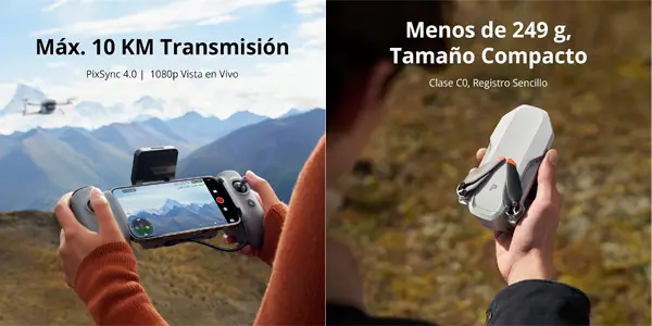 Dron Potensic ATOM 2 con cámara 4K