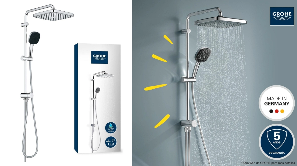 ducha-grohe-vitalio-comfort-250-flex-chorro-rain-y-jet