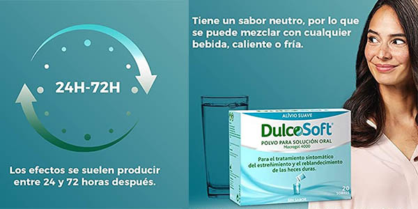 Dulcosoft sobres estreñimiento baratos