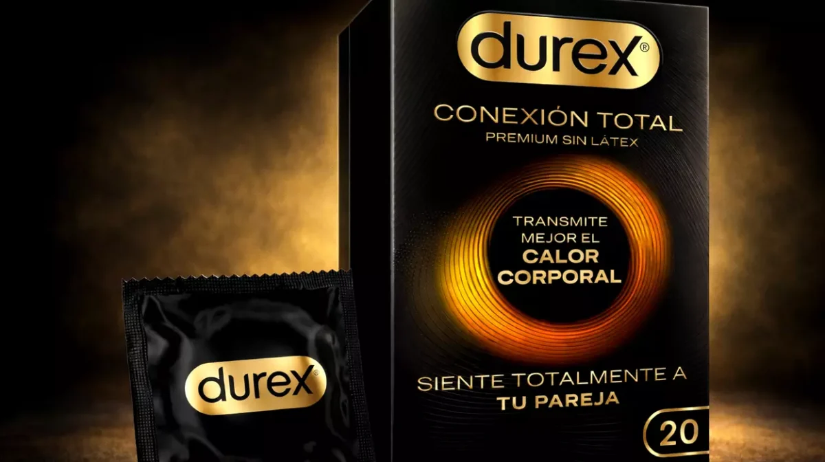 Caja de 20 preservativos Durex Conexión Total Premium Sin Látex