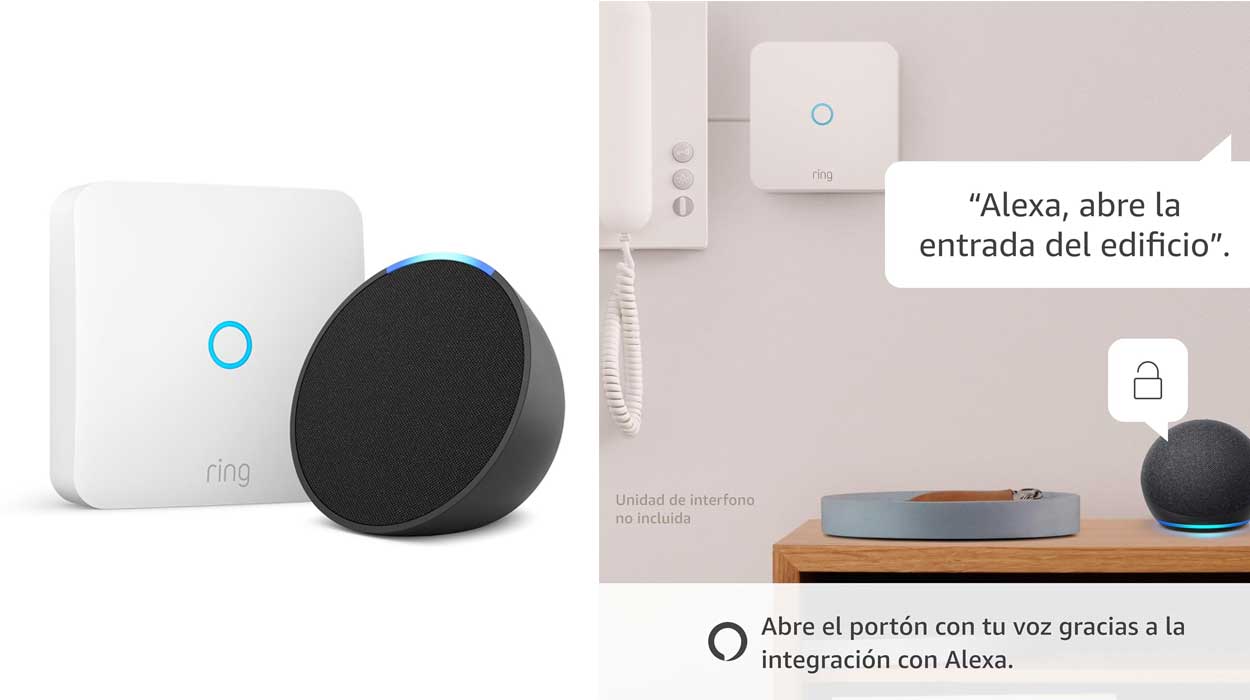 Echo Pop + Ring Intercom barato