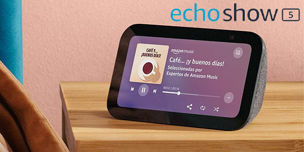 ▷ Chollazo Pantalla inteligente Echo Show 5 (3ª gen) con Alexa por sólo  54,99€ con envío gratis (-50%)