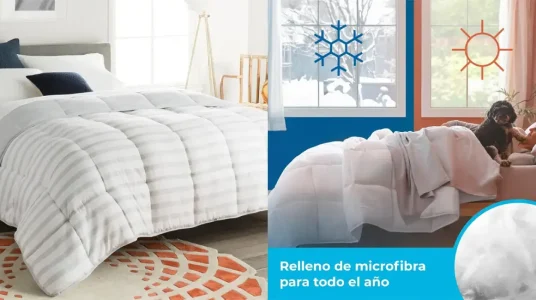 Edredón nórdico de microfibra Linenspa