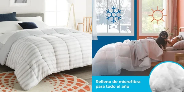 Edredón nórdico de microfibra Linenspa