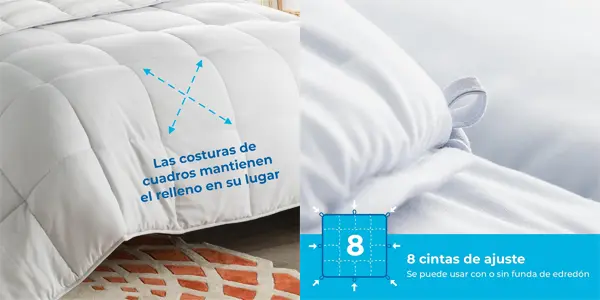 Edredón nórdico de microfibra Linenspa