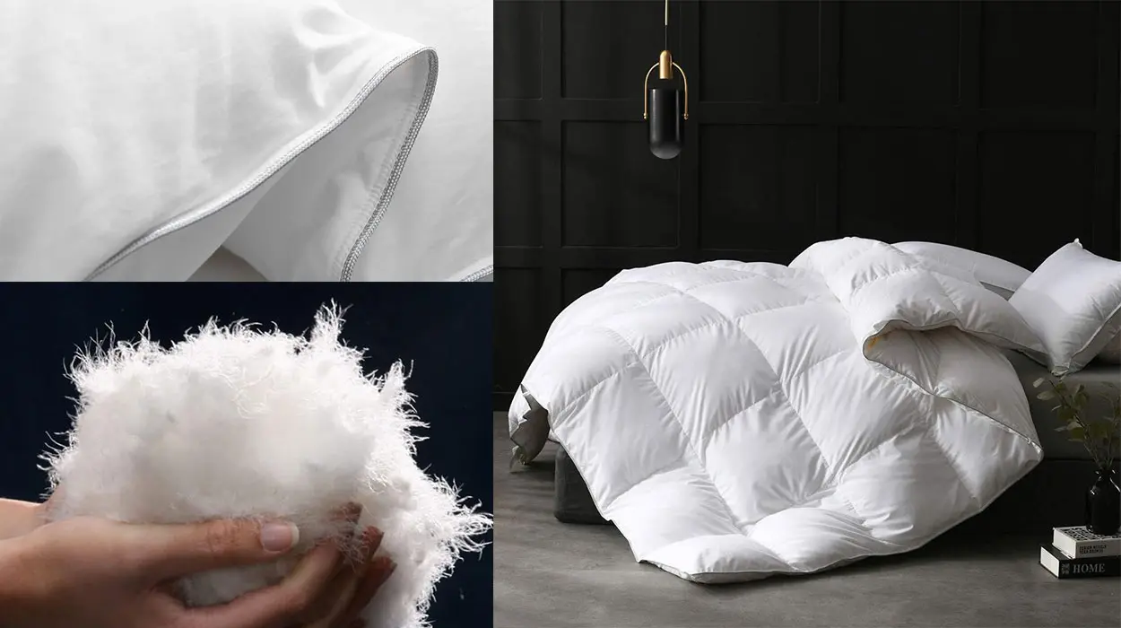 Edredón nórdico de plumón Apsmile barato