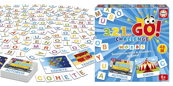 Educa 3,2,1 Go Challenge Words juego chollo