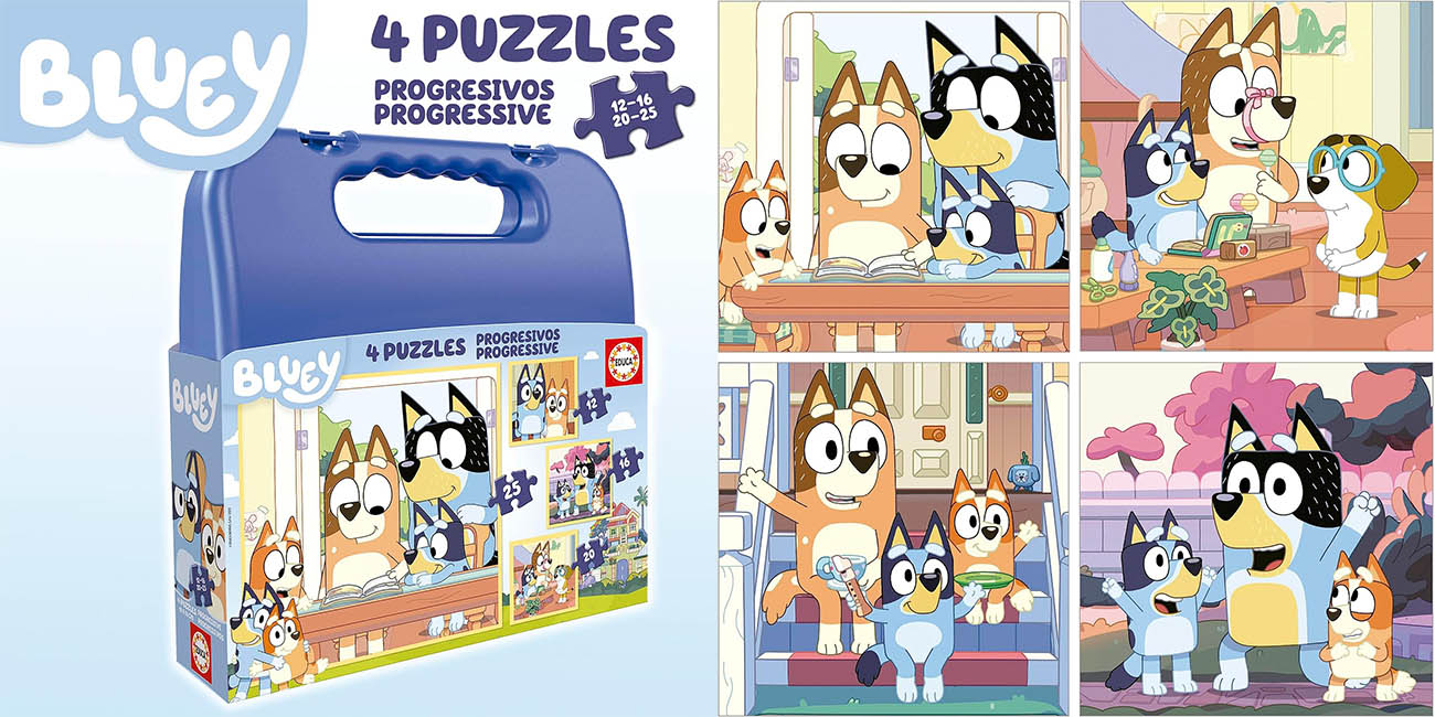 Educa Bluey puzles progresivos chollo