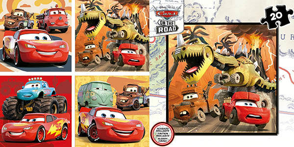 Educa Cars 4 puzles progresivos infantiles oferta