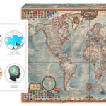 Educa mapa político mundo puzle oferta