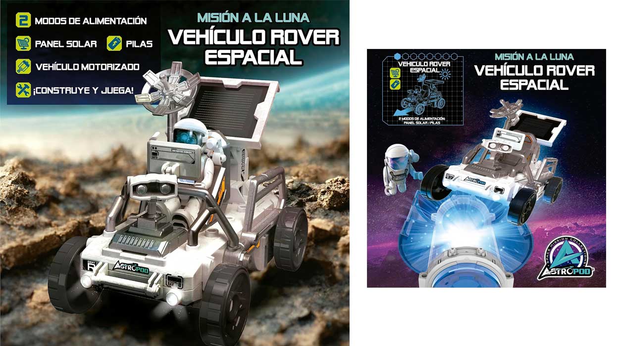 Educa misión a la luna vehículo Rover espacial oferta