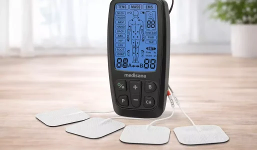 Electroestimulador Medisana TT 205 TENS EMS con 60 programas para aliviar dolor y relajar músculos